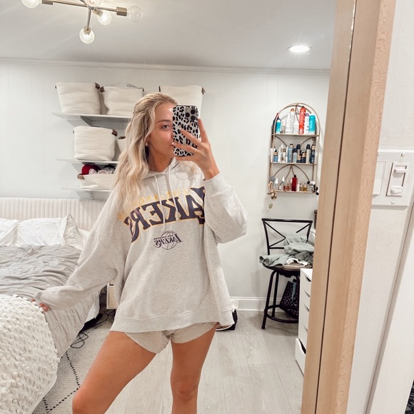 Nike Tops - NBA LAKERS hoodie 2XL